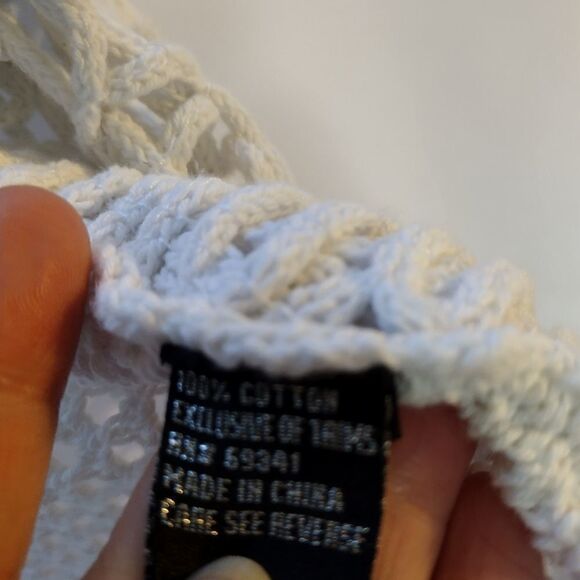 Crochet open front cardigan - Picture 4 of 6